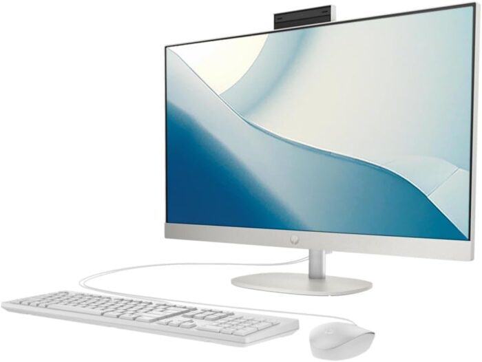 HP AIO 24-cr0123nh i5-1335U 8GB, 512GBSSD, 23.8FHD, NT, DOS, SHELL-WHITE, ENG - Image 3