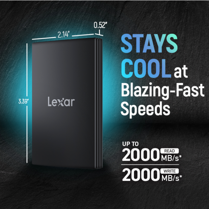 Lexar® ARMOR 700 Portable SSD 1TB