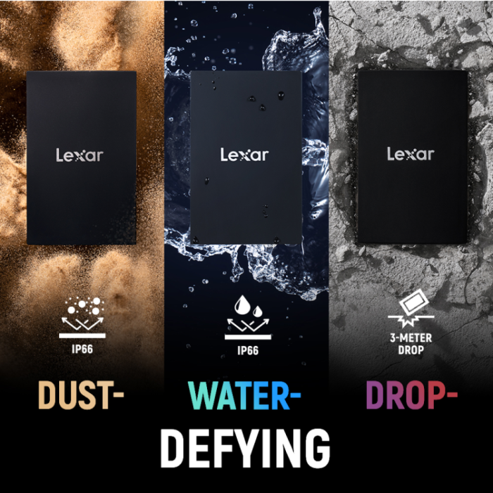Lexar® ARMOR 700 Portable SSD 1TB - Image 2