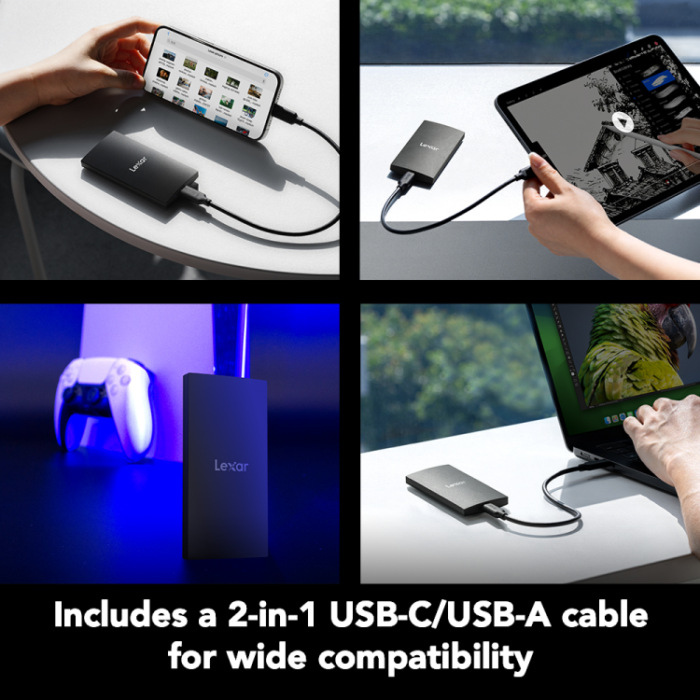 Lexar SL300 Portable SSD 1TB